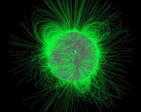 Sun's rotating magnetic field may pull lightning toward Earth