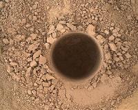 NASA Rover Drill Pulls First Taste From Mars Mountain