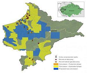 Potential of best practice to reduce impacts from oil and gas projects in the Amazon