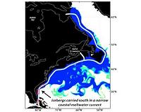 Icebergs once drifted to Florida, new climate model suggests