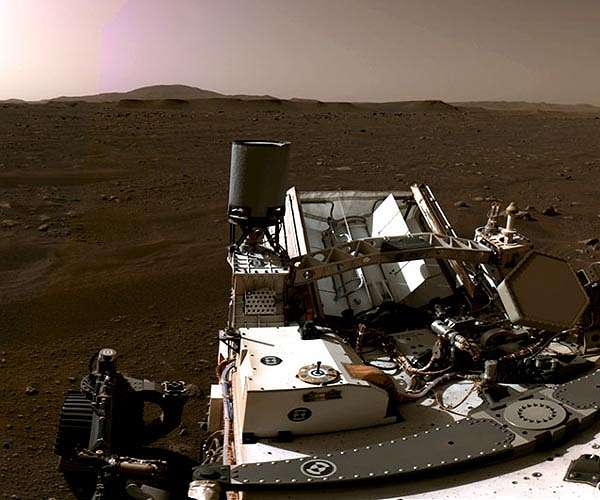 NASA's Mars Perseverance Rover Provides Front-Row Seat to Landing, First Audio Recording of Red Planet
