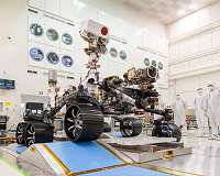Mars 2020 Rover Completes Its First Drive