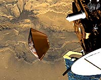 Astrium Develops New High Performance Parachute For Beagle 2