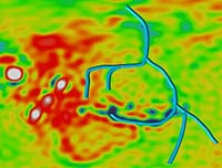 Gravity Mapping Reveal Ancient Martian Water Channels