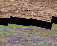Martian Ridge Brings Out Rover's Color Talents