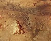 Signs of ancient flowing water on Mars