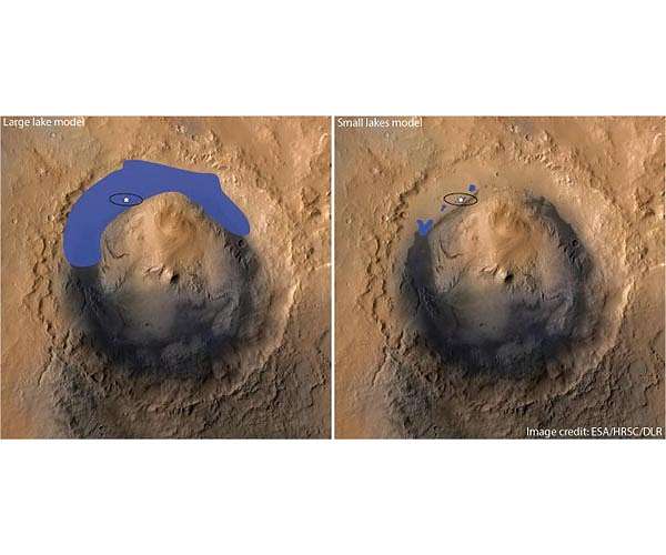 Is Curiosity exploring surface sediments or lake deposits