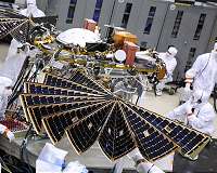 NASA's Next Mars Lander Spreads its Solar Wings