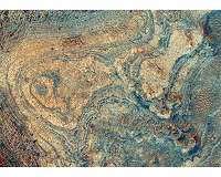 Strange Martian mineral deposit likely sourced from volcanic explosions