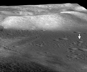 LRO Reveals Incredible Shrinking Moon