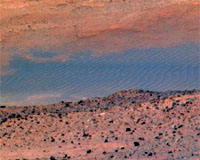 Spirit Discovers Changes In Soil Near Home Plate