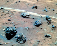 Spirit Continues Studies Of Rocks Near Home Plate