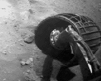 Spirit Right-Front And Right-Rear Wheels Remain Stalled
