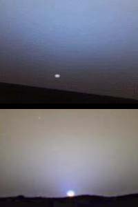 Mars Sunset Clip Tells Dusty Tale