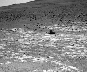 Examining Rocks Around Boulder Field