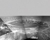 Opportunity High Tails It To Victoria Via A Rock At Emma Dean Crater