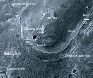 Opportunity Continues to Drive North
