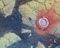 Opportunity rock abrasion tool conducts two rock grinds
