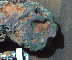 Opportunity For Close-Up View Of Meteorite Oilean Ruaidh