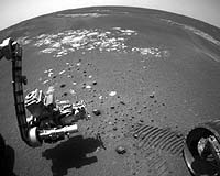 Opportunity Entering Cobble Field