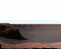 Rover Takes Photos Of Scenic View