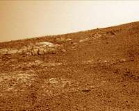 Opportunity staying put for a bit to image valley