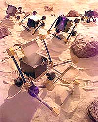 NASA Bulldozer Rovers Could Get The Scoop On Mars