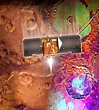 Odyssey Set To Burn Into Martian Orbit