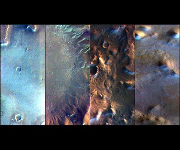 Water frost discovered on Mars' tallest volcanoes