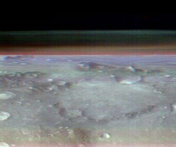 NASA Orbiter snaps stunning views of Mars horizon