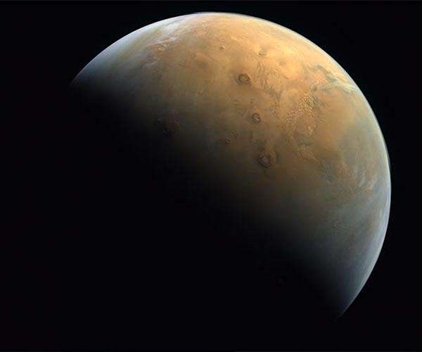 UAE's 'Hope' probe sends home first image of Mars