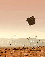 Tones Break Silence During Mars Exploration Rover Landings
