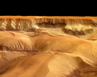 Ophir Chasma, Part Of Valles Marineris