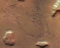 Glaciers as landscape sculptors - the mesas of Deuteronilus Mensae