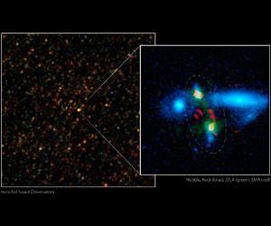 Fragile Mega-Galaxy Is Missing Link in Cosmic History