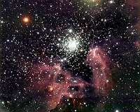 As Clouds Fall Apart, A New Star Is Born