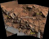 Within Rover's Reach at Mars Target Area 'Alexander Hills'