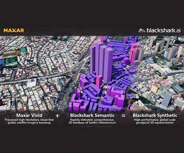 Maxar extends 3D Geospatial capabilities through partnership with Blackshark