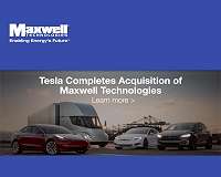 Tesla Completes Acquisition of Maxwell Technologies