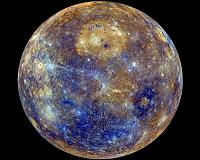 Messenger probe images fault scarps on Mercury's surface