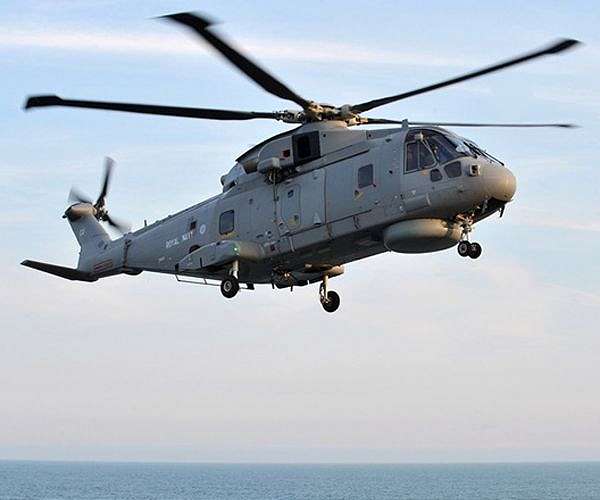 UK navy personnel dead after helicopter crash in Channel