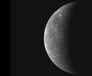 Extreme Space Weather at Mercury Blasts the Planet's Poles