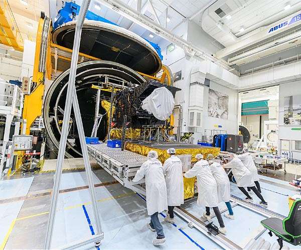 MTG-I weather satellite passes tests in preparation for liftoff