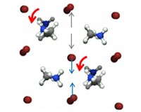Visualizing atoms of perovskite crystals