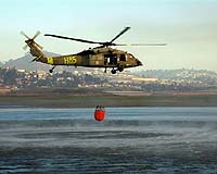US military mobilizes aircraft, helicopters to fight fires