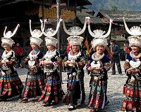 China's Miao minority welcome new year with lavish celebrations