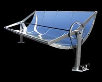 Solar power unit does more with less sun