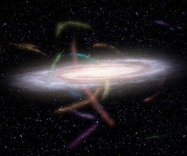 The Milky Way's feeding habits shine a light on dark matter