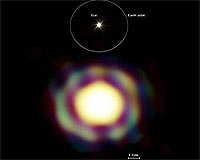 Hundred Metre Virtual Telescope Captures Unique Detailed Colour Image