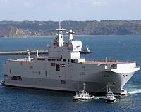 Russia plans purchase of French warship: military chief